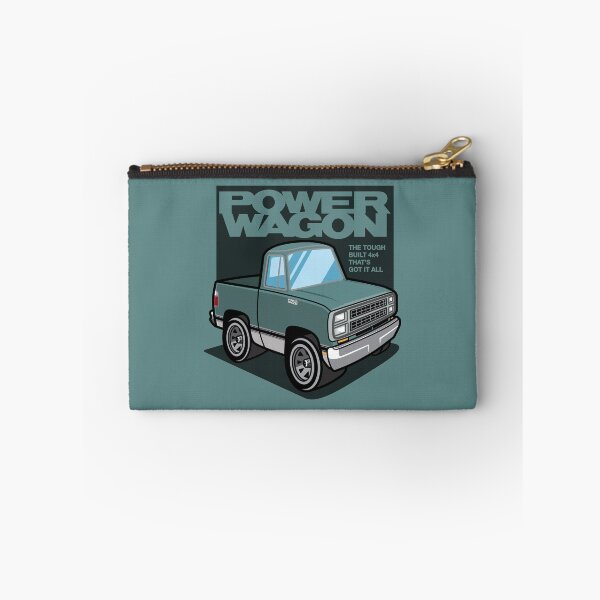 Item preview, Teal Frost Metallic - Power Wagon (1980 - White-Based) designed and sold by Justin Ellis.