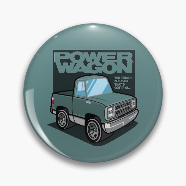 Item preview, Teal Frost Metallic - Power Wagon (1980 - White-Based) designed and sold by Justin Ellis.