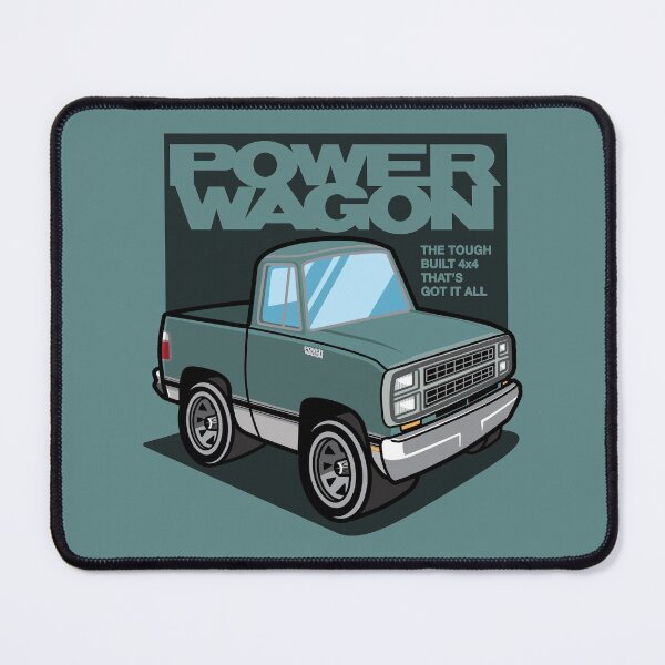 Item preview, Teal Frost Metallic - Power Wagon (1980 - White-Based) designed and sold by Justin Ellis.