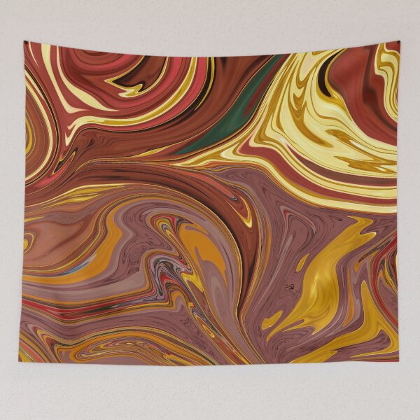 Item preview, Gold wooden fluid art designed and sold by ChicagoDixon.