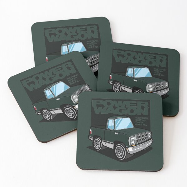 Item preview, Teal Green Sunfire - Power Wagon (1980 - White-Based) designed and sold by Justin Ellis.