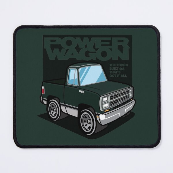 Item preview, Teal Green Sunfire - Power Wagon (1980 - White-Based) designed and sold by Justin Ellis.