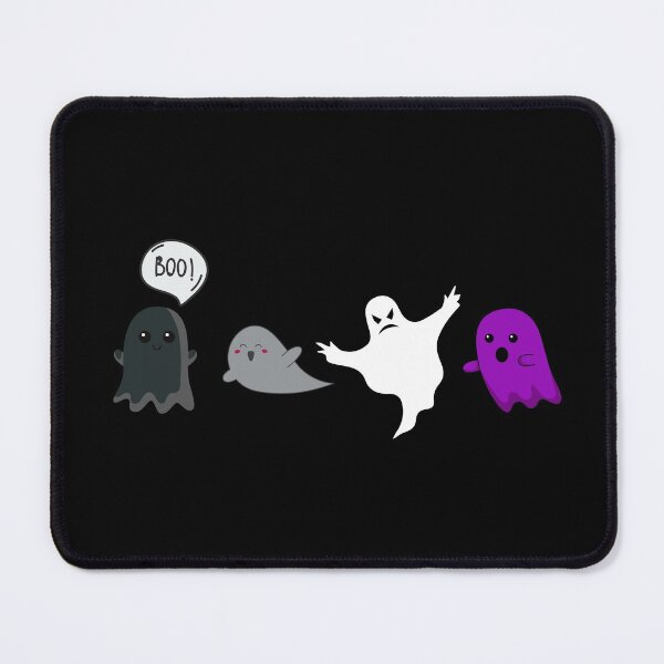 Item preview, Cute Halloween Ace Ghosts. Asexual Pride designed and sold by Subtle Pride Shop.