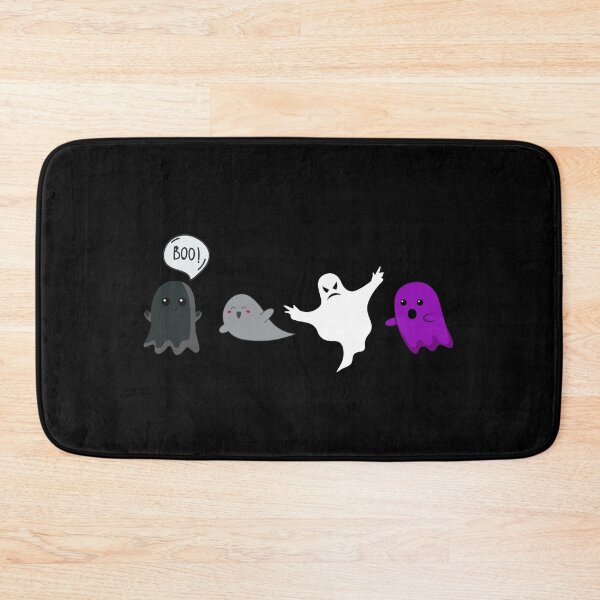 Item preview, Cute Halloween Ace Ghosts. Asexual Pride designed and sold by Subtle Pride Shop.