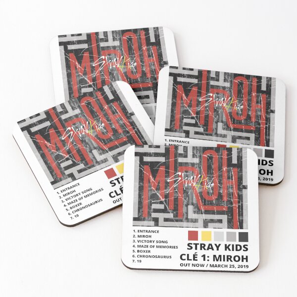 Item preview, Stray Kids Clé 1: Miroh Album Cover Print / Custom Tracklist Print, Wall Print, Home Decor designed and sold by 8bitbooseoksoon.