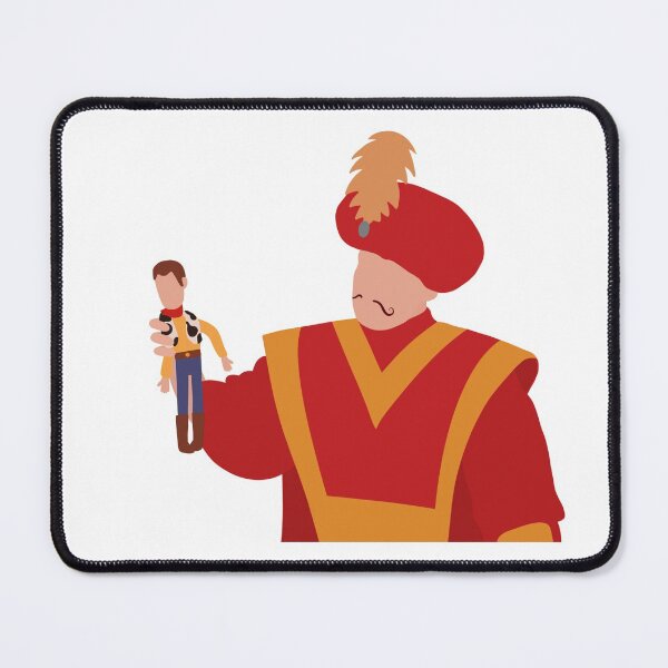 "he can't come with me to cowboy camp!" Mouse Pad