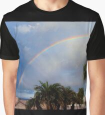 Rainbow Morning Graphic T-Shirt