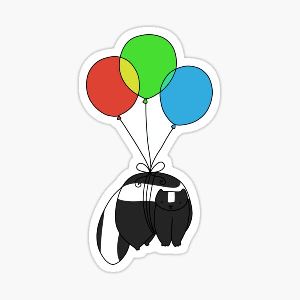 Artikel-Vorschau von Ballon-Stinktier, designt und verkauft von SaradaBoru.