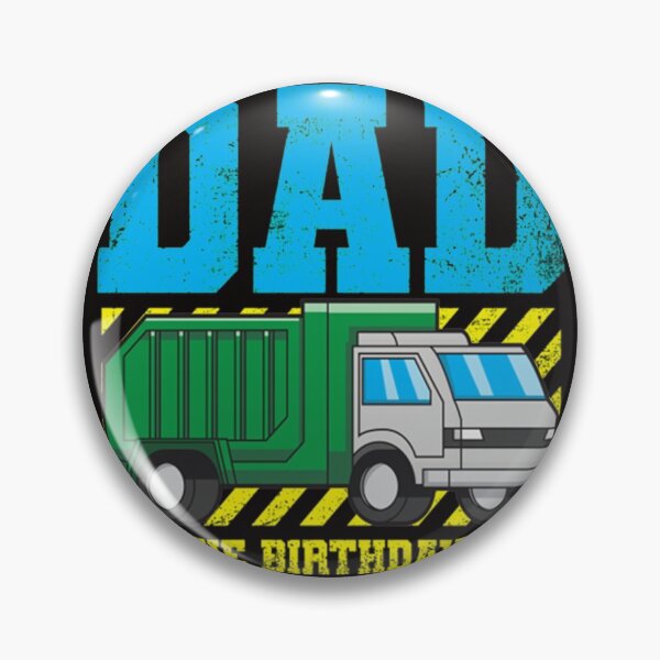 Item preview, Dad Birthday Father Garbage Truck designed and sold by Joegreenworld.
