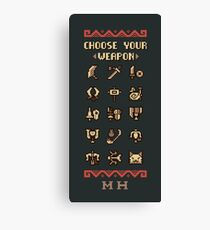Lienzo Choose your weapon