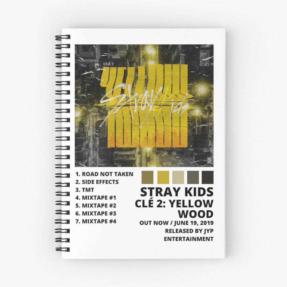 Stray Kids Clé 2: Yellow Wood Album Cover Print / Custom Tracklist