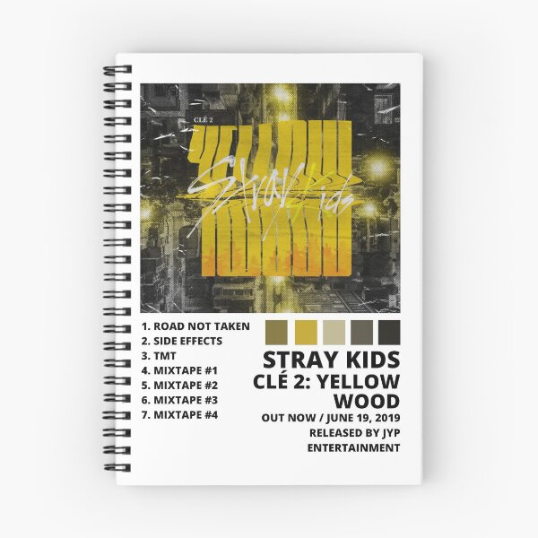 Item preview, Stray Kids Clé 2: Yellow Wood Album Cover Print / Custom Tracklist Print, Wall Print, Home Decor designed and sold by 8bitbooseoksoon.