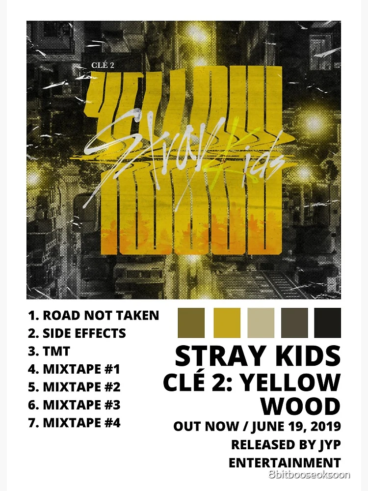 Stray Kids Yellow popular Wood albums