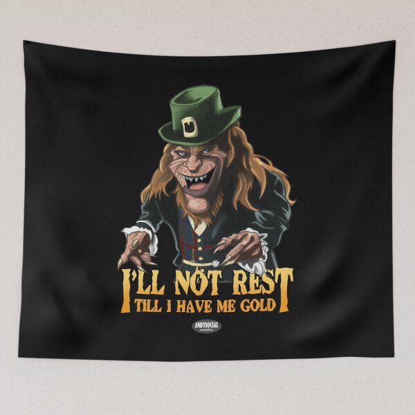 Item preview, Rock The Leprechaun Graphic For Fan designed and sold by ZenaParisian.