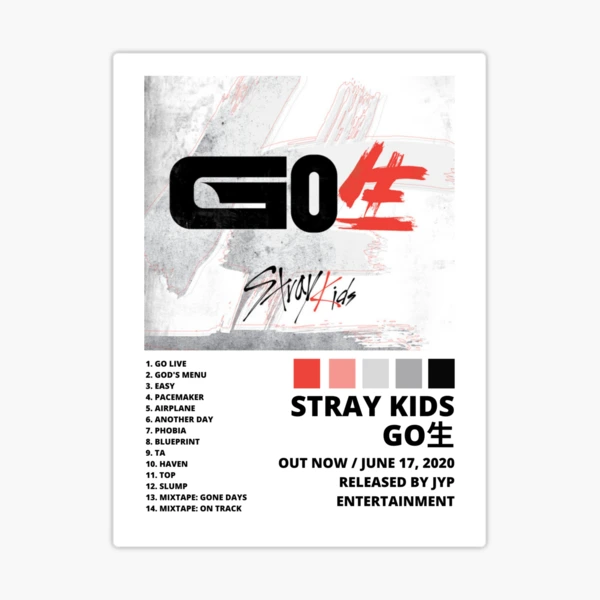 GOGO7188 - Gogogogo Album Cover Sticker