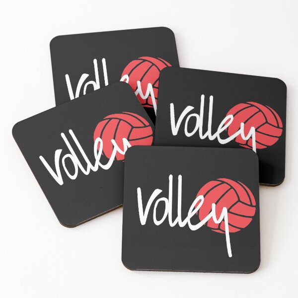 Aperçu de l'œuvre Volley BALL - Volley blanc avec ballon rouge créée et vendue par Melissa Perhamus.