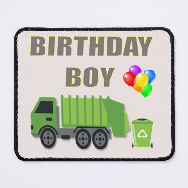 Item preview, Garbage Truck Birthday Boy designed and sold by Joegreenworld.