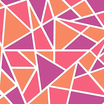 Artwork thumbnail, Sunset Geometric by OrdinaryTurtle