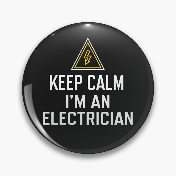 Item preview, Keep Calm I'm An Electrician designed and sold by edwinvisuals.