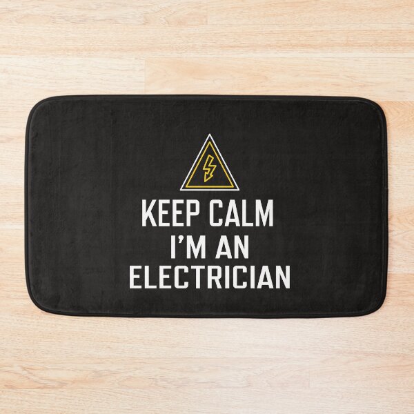 Item preview, Keep Calm I'm An Electrician designed and sold by edwinvisuals.
