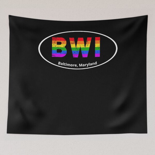 Item preview, Baltimore Maryland Rainbow Pride designed and sold by ShowMePride.