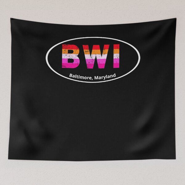 Item preview, Baltimore Maryland Lesbian Pride designed and sold by ShowMePride.