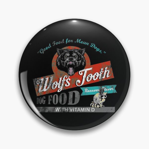 Item preview, Wolf & x27; s Tooth Dog Food, Distressed T-Shirts O-Neck designed and sold by AutumnKuhic.