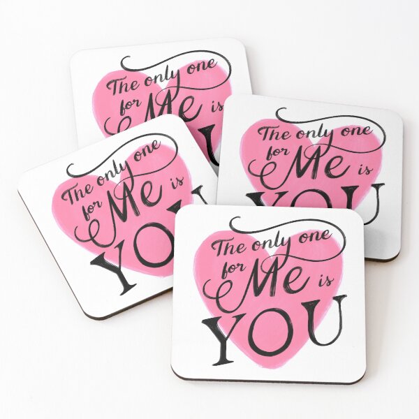 Item preview, The only one for Me is You designed and sold by LetterMeASong.
