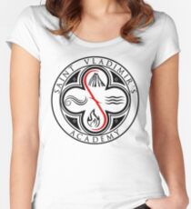 Vampir-Akademie - Heiliges Vladimirs Akademie-Wappen Tailliertes Rundhals-Shirt