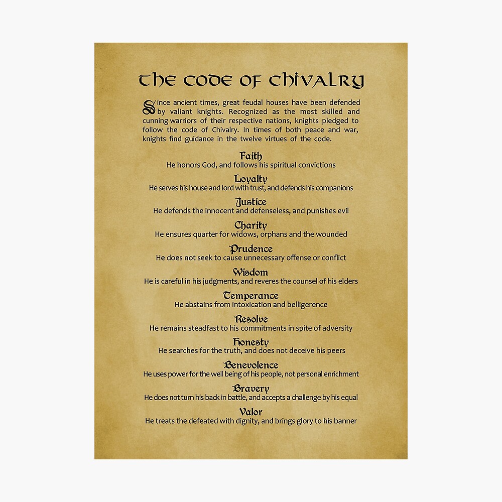 Chivalry Posters for Sale