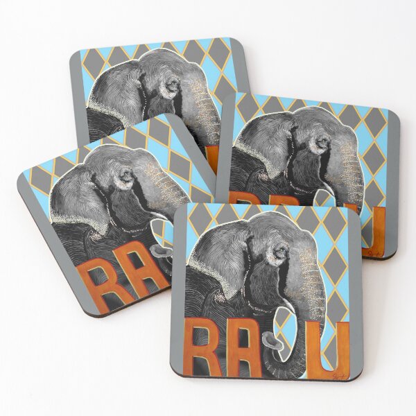 Item preview, Raju, The Elephant Who Cried Blue designed and sold by artistdiat.