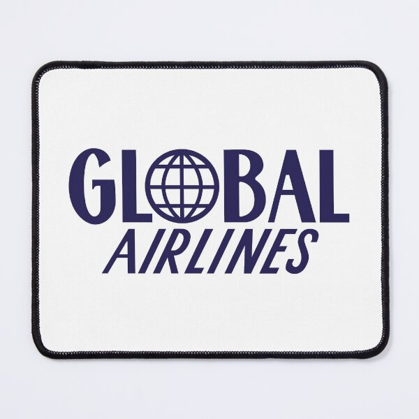 Item preview, Global Airlines - White Background (Herbie Rides Again) designed and sold by Justin Ellis.