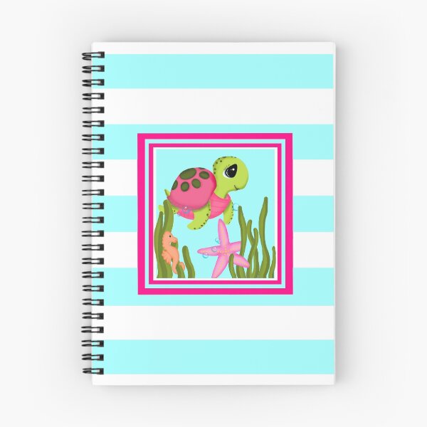 Item preview, Pink Nautical Scene Teal designed and sold by BeachBumFamily.