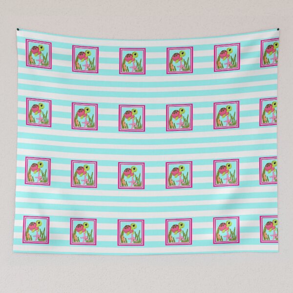 Item preview, Pink Nautical Scene Teal designed and sold by BeachBumFamily.