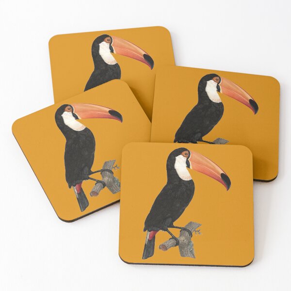 Item preview, Regal Toucan sitting on Branch designed and sold by RedThorThreads.