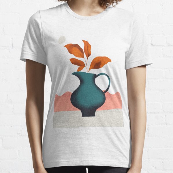 Red green flower put Essential T-Shirt