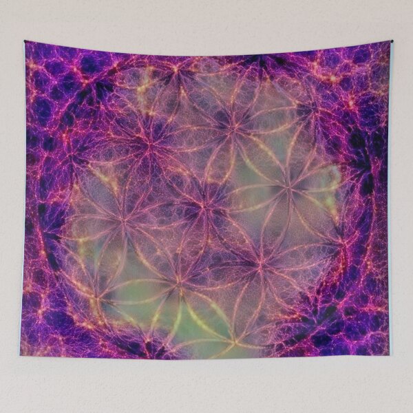 Item preview, Sacred Cosmic Flower Web designed and sold by B-Tom-Essex.