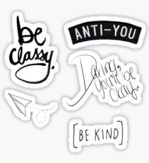 black and white aesthetic stickers redbubble