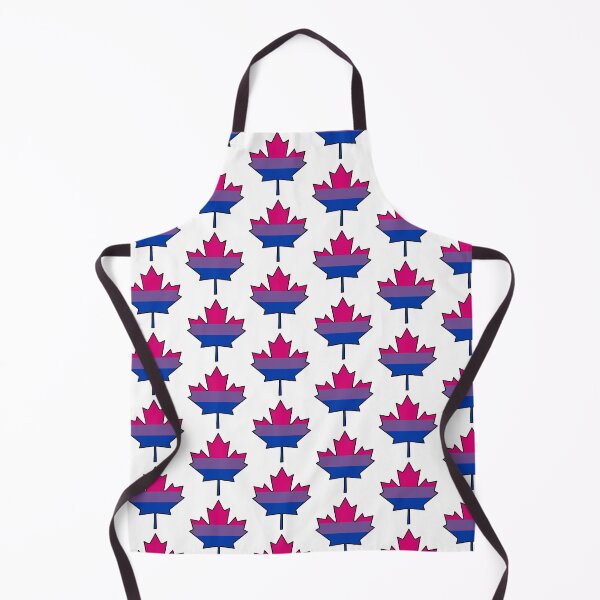 Item preview, Maple Leaf Bi Pride! designed and sold by Sun Dog Montana.