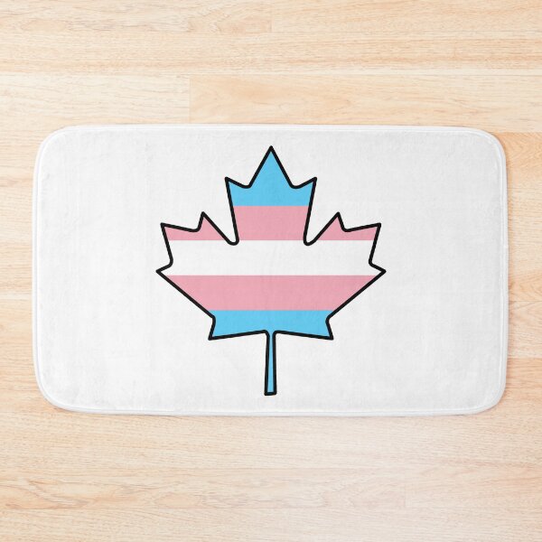 Item preview, Maple Leaf Trans Pride! designed and sold by Sun Dog Montana.