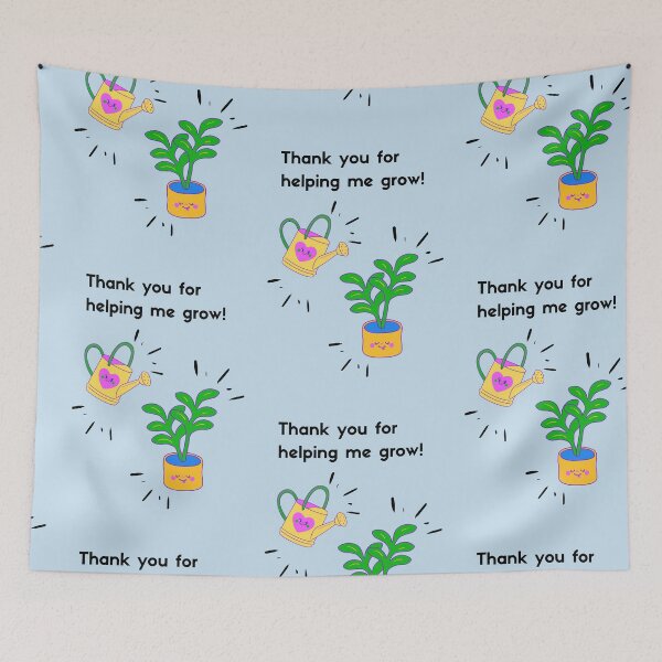 Item preview, Thank you for helping me grow! designed and sold by Yaseee.