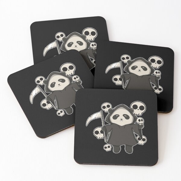 Item preview, Cute Panda In Grim Reaper Costume designed and sold by Luan Huynh.