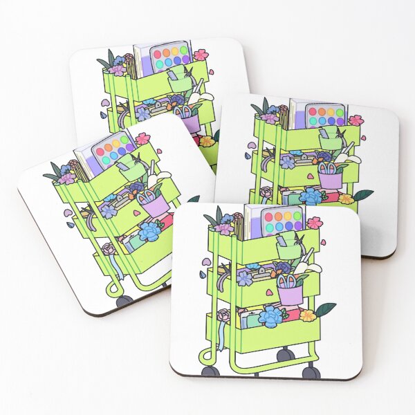 Item preview, Green Craft Cart designed and sold by mintiiluna.