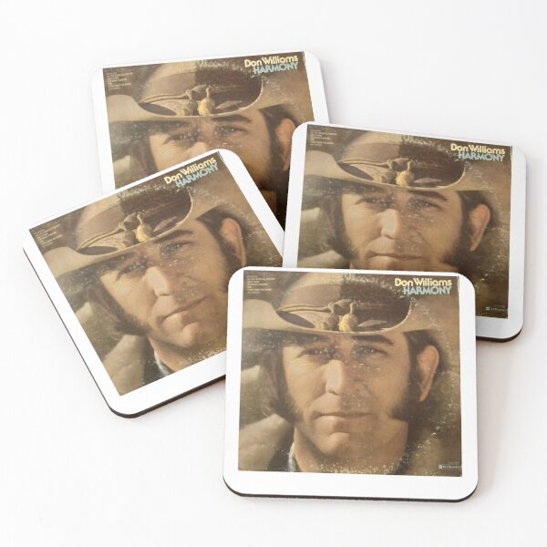 Item preview, Don Williams Country Artist Pays Tribute The Hit Ballad Harmony - Album Cover Photographretro Wave designed and sold by DonWilliamsBrow.