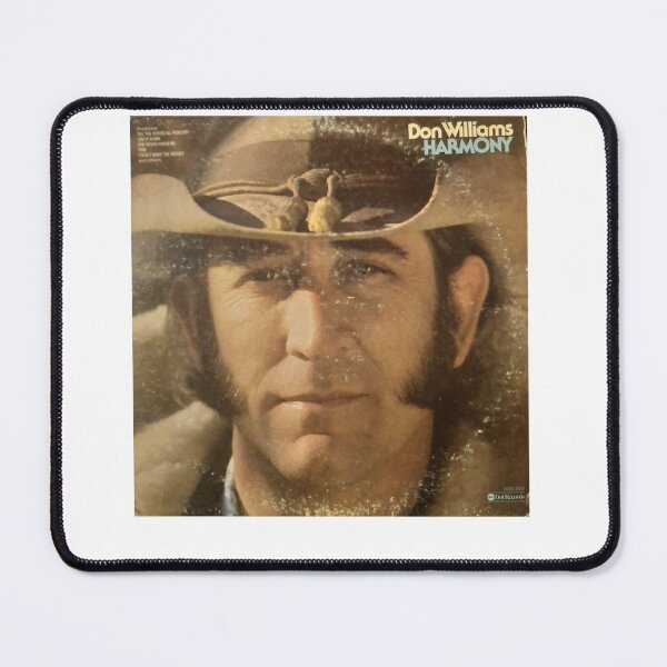 Item preview, Don Williams Country Artist Pays Tribute The Hit Ballad Harmony - Album Cover Photographretro Wave designed and sold by DonWilliamsBrow.