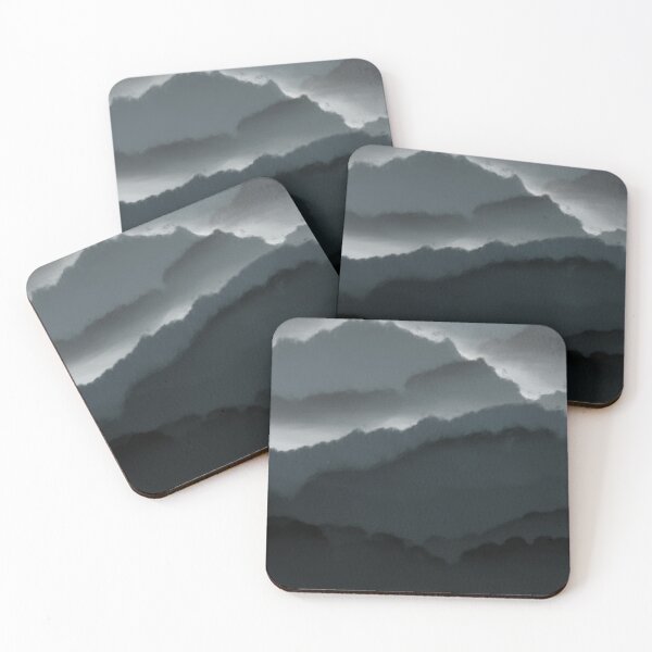 Item preview, Rolling Clouds with Rolling Hills designed and sold by HyraStella.