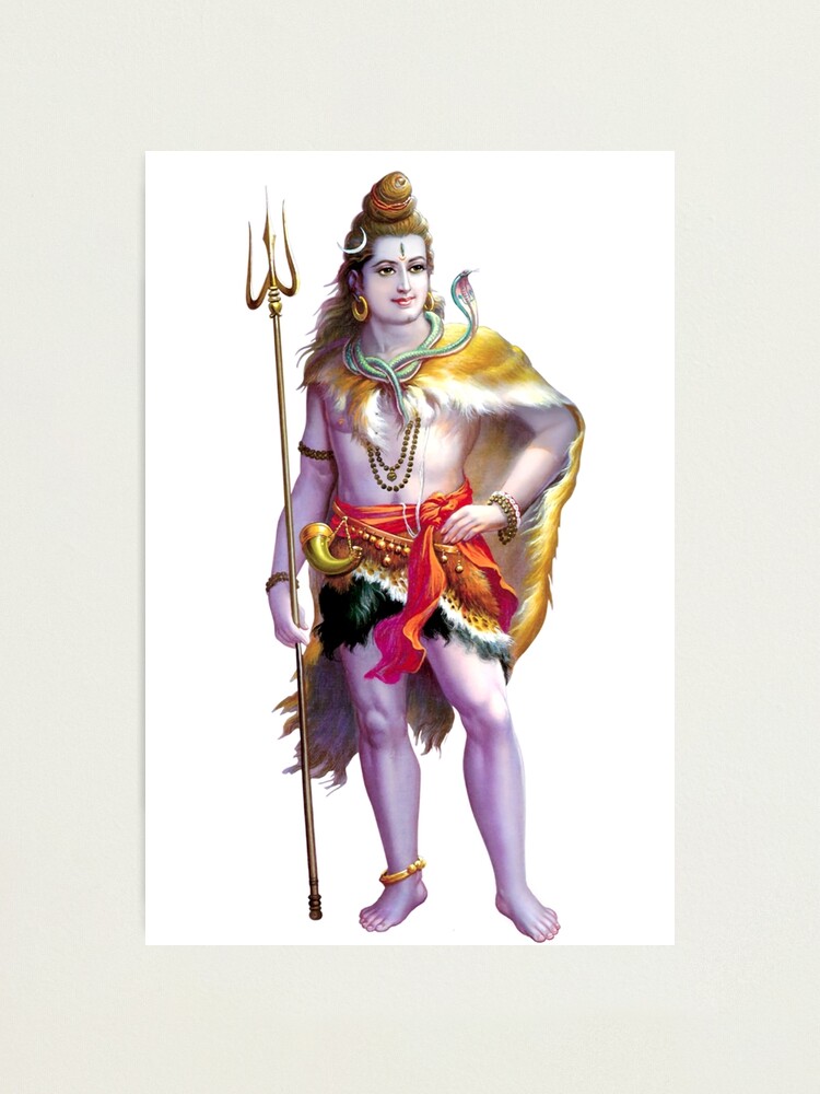 Buy AONA Large Standing Shiva Statue with Trishula Trident,Lord Shiva 19  inch Height Online at Low Prices in India - Amazon.in