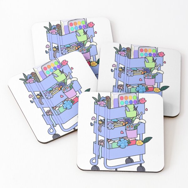 Item preview, Blue Craft Cart designed and sold by mintiiluna.