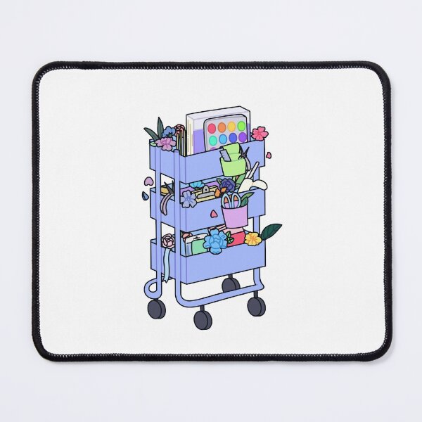 Item preview, Blue Craft Cart designed and sold by mintiiluna.