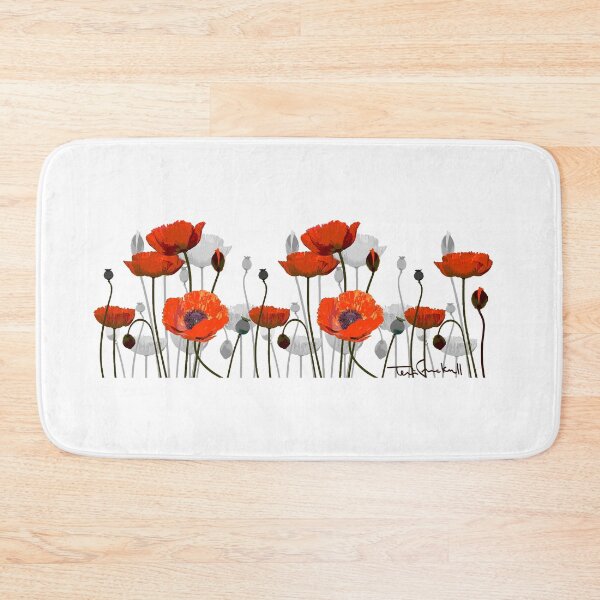 Item preview, RED POPPY  everyone needs poppies to brighten their day designed and sold by TERRI CRACKNELL.